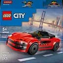 Конструктор LEGO City Червоний спортивний автомобіль 109 деталей (60448)