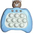 Электронная игрушка Quick Push Pop It с 4 режимами игры голубая