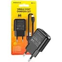 Мережевий зарядний пристрій Borofone BA64A 1 x USB/2.1 A + кабель Lightning