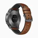 Кожаный ремешок Watchbands Twoline для Huawei GT 42mm46mm - черно-коричневый ширина крепления 22мм размер L (WB1817931)