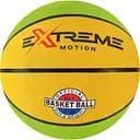 Мяч баскетбольный Bambi Extreme Motion размер №7 520 г разноцветный (BB1485(Green-Yellow))