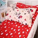 Наволочка MirSon Бязь 20-0027 Mine mouse 70х70 см красная (2200010265941)