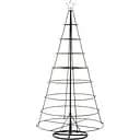 Ялинка металева J-line каркасна 188 см чорна (96743)