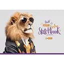 Альбом для малювання Школярик Лев 30 аркушів (PB-GB-030-8516) 