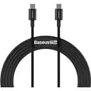 Кабель Baseus Superior Series Fast Charging Data Cable Type-C to Type-C 100 W 1 м Black (CATYS-B01)