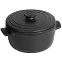 Кастрюля порционная Emile Henry Solo темно-серая 17 см 550 мл (068407)