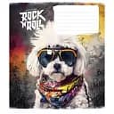 Зошит учнівський Школярик Rock star 012-3277K-5 в клітинку 12 аркушів