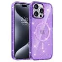 Чохол Epik TPU Eclipse Sparkle MagFit для Apple iPhone 12 Pro/12, 6.1 Purple
