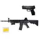 Набор пластиковая винтовка VIGOR с пистолетом V310, фонарик