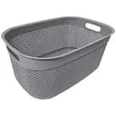 Корзина Uscan Plastic Drop прямокутна 33 л сiрий (168001.2)