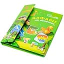 Розвиваючий дитячий набір PuzzleOK Алфавіт на липучках 66 букв Puz-26919 