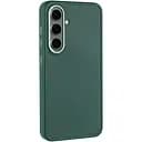 TPU чехол Bonbon Metal Style для Samsung Galaxy S23 Зеленый/green