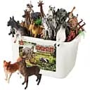 Набір фігурок тварин Beiens Тваринний світ 55 предметів (30860)