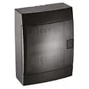 Електричний щиток зовнішній Horoz Electric 24 з пружинною системою блокування чорний