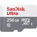 Карта пам'яті microSDXC - SanDisk Ultra 256Gb class 10 A1 (100Mb/s) SDSQUNR-256G-GN3MN