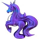 3D Іграшка Єдиноріг, 8 см, брелок