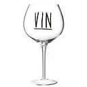 Келих для вина скляний J-Line 360 мл рожевий (3750)