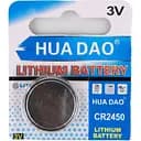 Батарейка дисковая Hua Dao CR2450, 3V (18594)