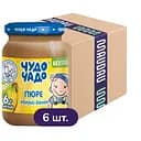 Упаковка пюре Чудо-чадо Яблоко и банан  без сахара 1.02 л (170 мл х 6 шт.)
