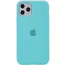 Чохол Epik Silicone Case Full Protective AA для Apple iPhone 11 Pro 5.8 Бірюзовий/Marine Green