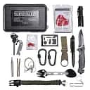 Туристический набор для выживания Lugi 16 в 1 в пластиковом кейсе HP-D-3