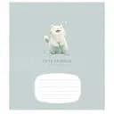 Зошит учнівський Школярик Cute friends 012-3292K-5 в клітинку 12 аркушів