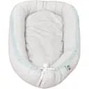 Кокон позиціонер для новонароджених Sei Design 88х60х12 см + подушка сірий (8-35420)