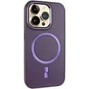 Шкіряний чохол Epik SnapCase with MagSafe для Apple iPhone 15 Pro 6.1 Dark Purple