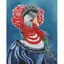 Алмазная мозаика Ideyka Украинская гусыня без подрамника 40х50 см (AMO7601)