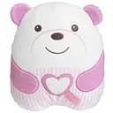 Мягкая музыкальная игрушка-ночник Chicco Успокаивающий медвежонок 25 см розовый (12266.10)