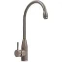 Смеситель кухонный Platinum 26 FHP (7456) однорычажный поворотный из нержавеющей стали дюна (SP000041065)