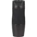 Термокружка Bergner Walking anywhere 400 мл черная (BG-37518-MBK)