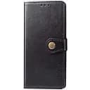 Шкіряний чохол-книжка GETMAN Gallant (PU) для Xiaomi Redmi Note 9s / Note 9 Pro / Note 9 Pro Max Чорний