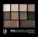 Палетка для макіяжу очей LN Professional Eyeshadows&Brows Pro Palette Kit, відтінок 03, 12 г
