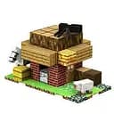 Магнітний конструктор Minecraft Будинок воїна на 70 деталей (T9907)