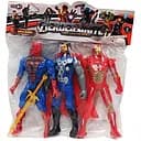 Набор героев Bambi Марвел вид 1 с подсветкой 299 A-2