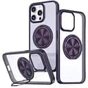 Чохол Epik TPU+PC Metal Ring with MagSafe для Apple iPhone 15 Pro Max 6.7 Темно-фіолетовий