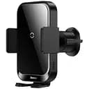 Автотримач Baseus Halo Electric Wireless Charger 15W Black (SUDD000001) [82037]