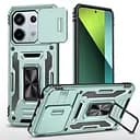 Чехол Epik ударопрочный Camshield Army Ring для Xiaomi Redmi Note 13 Pro 4G/14s/Poco M6 Pro 4G Зеленый/Light Green