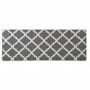 Коврики кухонные Lovely Svi с эффектом памяти - антискользящие - водонепроницаемые эргономичные, 44x119x 1 см Серый 