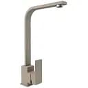 Смеситель кухонный Platinum 179 NES (3007) однорычажный поворотный из нержавеющей стали карамель (000033444)