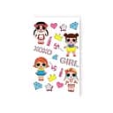 Набор детских временных татуировок Куклы Tattooshka L-65