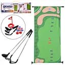 Набір для гольфу, поле 140x70 см, 3 телескопічні ключки, лунка, 6 м’ячів MR1422