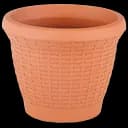 Горщик для квітів Serinova Wire, 10 л, теракотовий (HS03-Kiremit)