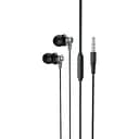 Наушники Hoco Delighted metal universal earphones with microphone M98 черные