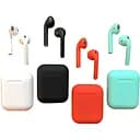 Наушники Airpods i12 беспроводные 5.0 (TWS) сенсорные с кейсом Touch & Window