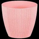 Горшок для цветов Serinova Sumela, 5 л, светло-розовый (SML4-PudraPembe)