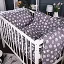 Комплект постільної білизни MirSon Kids Time 17-0675 Queen of Now білий з сірим 110 x 140 см (2200010187786)