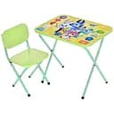 Детский столик Bambi M 5964-5 Зверюшки складной со стульчиком фигуры