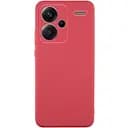 Силіконовий чохол Candy Full Camera для Xiaomi Redmi Note 13Pro+ Червоний / Camellia